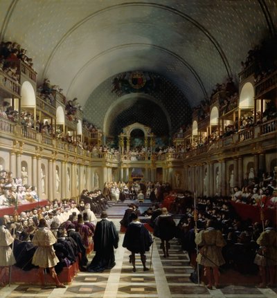 Generalstændernes forsamling den 27. oktober 1614 af Jean Alaux