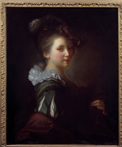 Portræt af kvindemaleri af Jean Alexis Grimou (1680-1740) Toulouse fra det 18. århundrede, Musee des Augustins af Jean Alexis Grimou