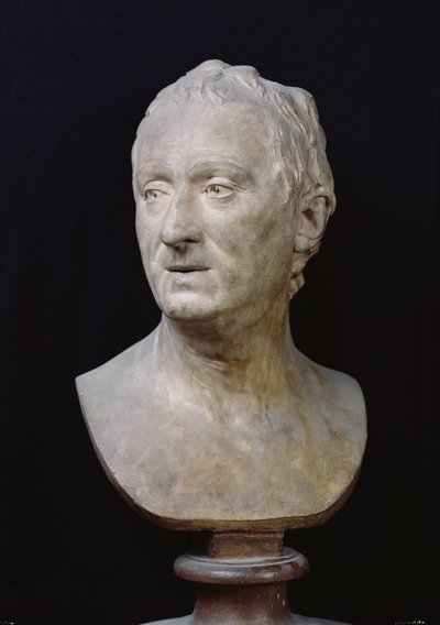 Buste af Denis Diderot, 1775 af Jean Antoine Houdon