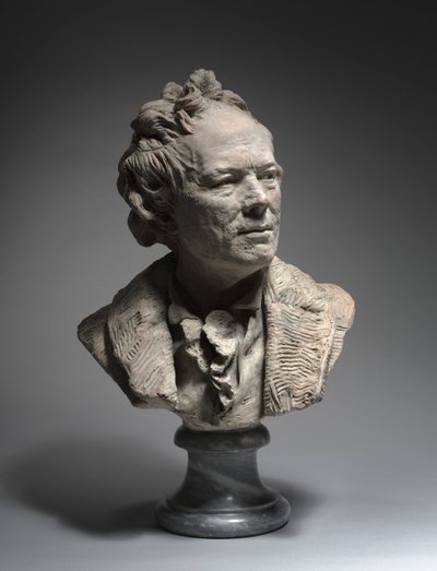 Portræt af Christoph Willibald Gluck, ca. 1775. af Jean Antoine Houdon