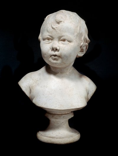 Sabine Houdon i en alder af ti måneder Buste i gips af Jean Antoine Houdon (1741-1828) 1788 Paris, Musee du Louvre af Jean Antoine Houdon