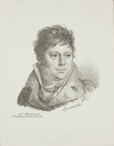 Portræt af M. Chenard af Jean Antoine Laurent