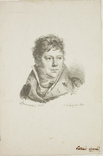 Portræt af M. Chenard af Jean Antoine Laurent