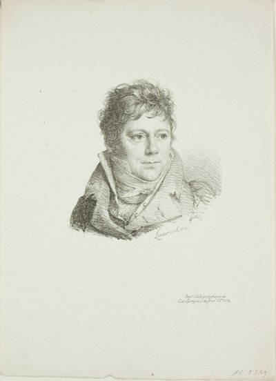 Portræt af M. Chenard af Jean Antoine Laurent