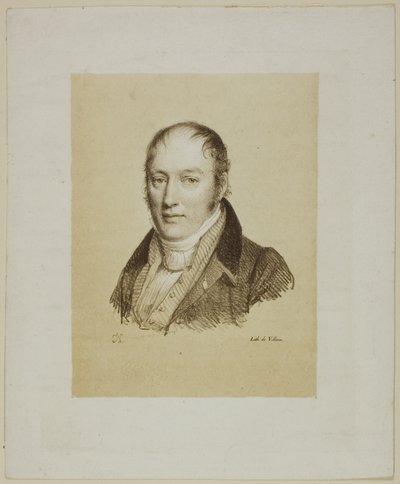 Portræt af en mand af Jean Antoine Laurent