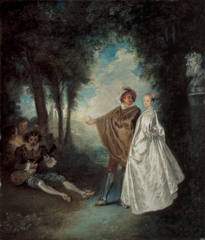 Gåturen af Jean Antoine Watteau