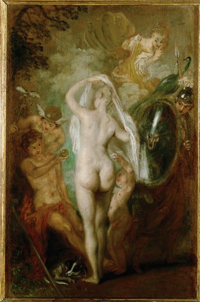 Das Urteil des Paris von Jean-Antoine Watteau