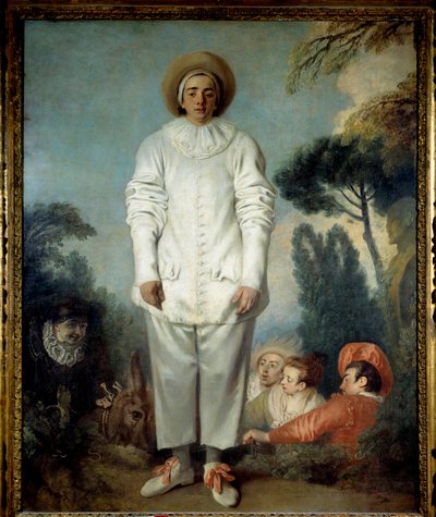 Pjerrot, engang kaldet Gilles. (Pedrolino i Commedia dell