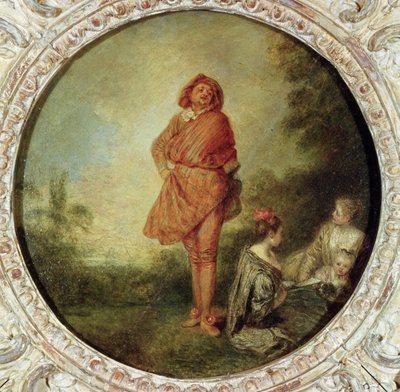 Den stolte mand, 1715 af Jean Antoine Watteau