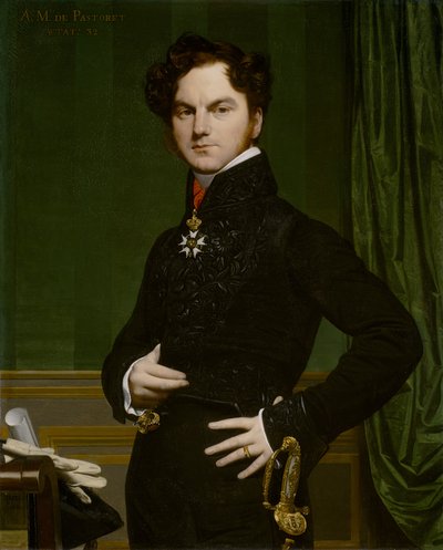 Amédée-David, Comte de Pastoret, 1823-26 af Jean Auguste Dominique Ingres