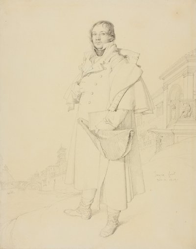Charles François Mallet, civilingeniør, 1809 af Jean Auguste Dominique Ingres