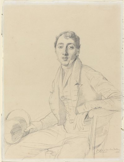 Dr. Louis Martinet af Jean Auguste Dominique Ingres