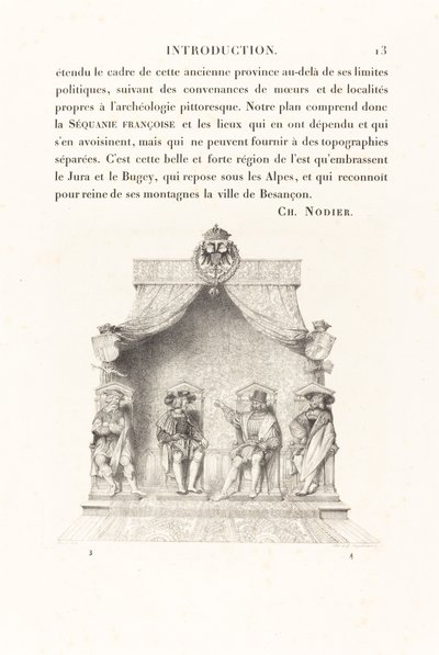 Fire dommere i Besançon af Jean Auguste Dominique Ingres