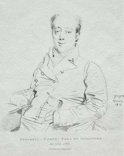 Frederic 5. jarl af Guilford af Jean Auguste Dominique Ingres