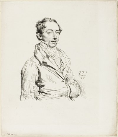 Frederic Sylvester Douglas af Jean Auguste Dominique Ingres