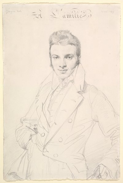 Jean-Joseph Fournier af Jean Auguste Dominique Ingres