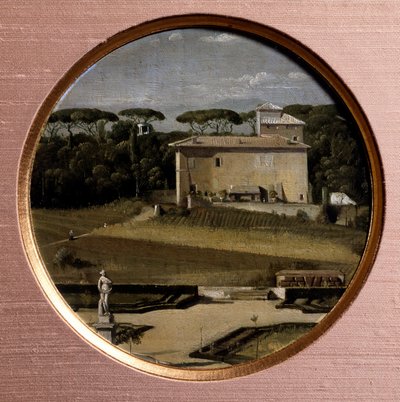 Le Casino Raphael i Rom Maleri af Jean Auguste Dominique Ingres (1780-1867) Paris fra det 19. århundrede, dekorativ kunst af Jean Auguste Dominique Ingres