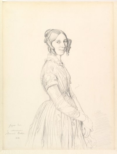 Madame Armand Bertin, født Marie-Anne-Cécile Dollfuss af Jean Auguste Dominique Ingres