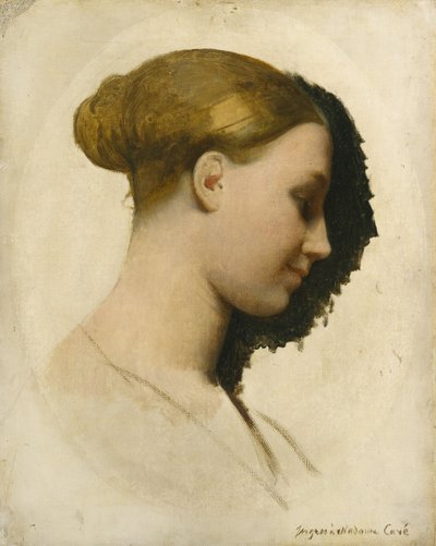 Madame Edmond Cavé Marie-Élisabeth Blavot, født 1810, ca. 1831-34. af Jean Auguste Dominique Ingres