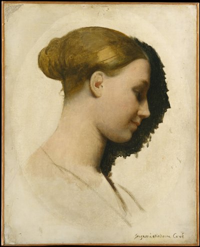 Fru Edmond Cavé (Marie-Élisabeth Blavot, født 1810) af Jean Auguste Dominique Ingres