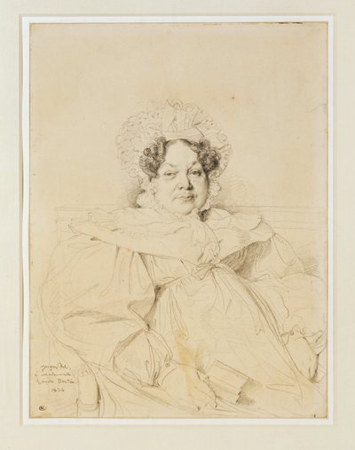 Louis-Francois Bertin ... af Jean Auguste Dominique Ingres