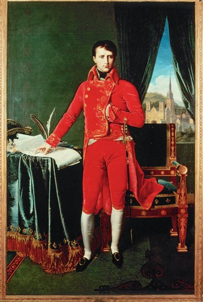 Napoleon I Bonaparte (maleri på lærred) af Jean Auguste Dominique Ingres