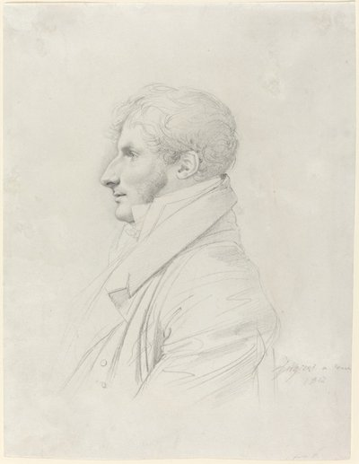 Philippe Mengin de Bionval af Jean Auguste Dominique Ingres
