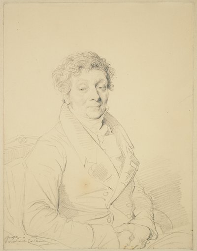 Pierre Alexandre Tardieu af Jean Auguste Dominique Ingres