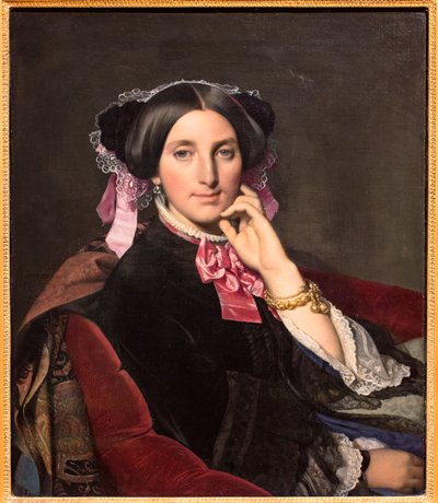 Portræt af Caroline Gonse af Jean Auguste Dominique Ingres