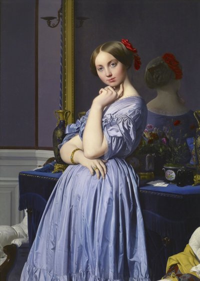 Portræt af Comtesse d