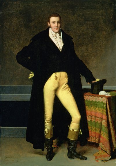Portræt af Joseph-Antoine de Nogent, 1815 af Jean Auguste Dominique Ingres