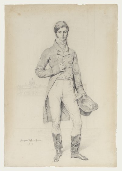 Portræt af Lord Grantham af Jean Auguste Dominique Ingres