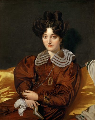 Portræt af Madame Marcotte de Sainte-Marie af Jean Auguste Dominique Ingres