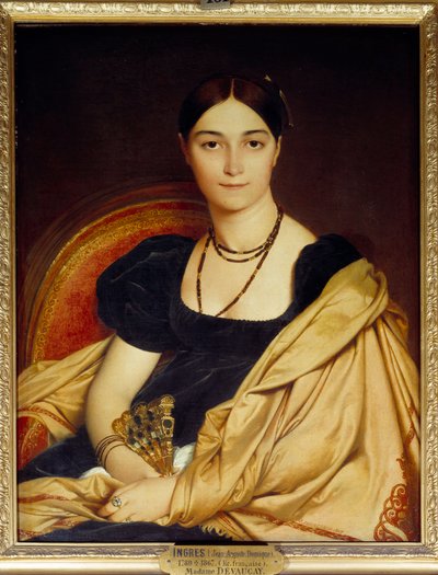 Portræt af Madame de Vaucay (eller Devaucay), født af Nittis af Jean Auguste Dominique Ingres