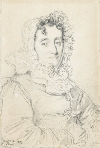 Portræt af Maréchale Kutusov af Jean Auguste Dominique Ingres