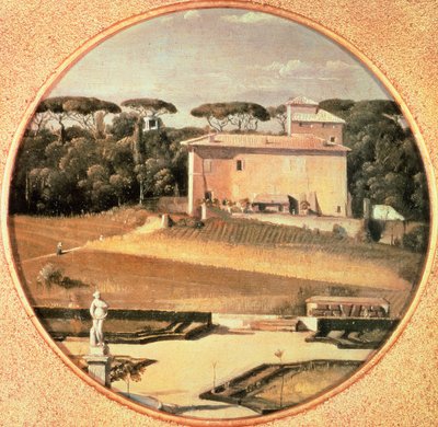 Raphaels kasino set fra Villa Borghese i Rom af Jean Auguste Dominique Ingres