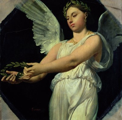 Undersøgelse af sejren i forbindelse med Homers apotheose, 1826-27 af Jean Auguste Dominique Ingres