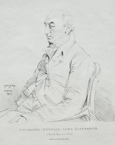 Sylvester Lord Glenbervie af Jean Auguste Dominique Ingres