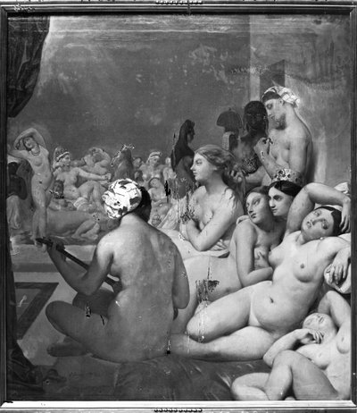 Det tyrkiske bad, 7. oktober 1859 af Jean Auguste Dominique Ingres