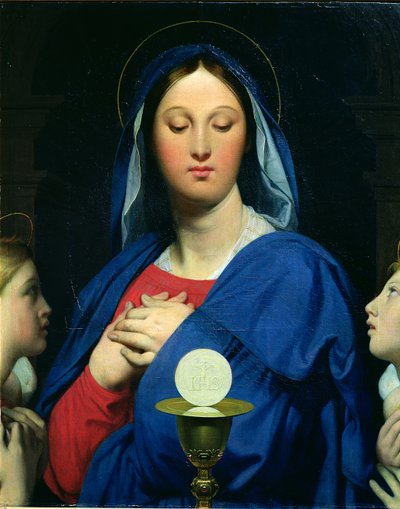 Værtens Jomfru, 1866 af Jean Auguste Dominique Ingres