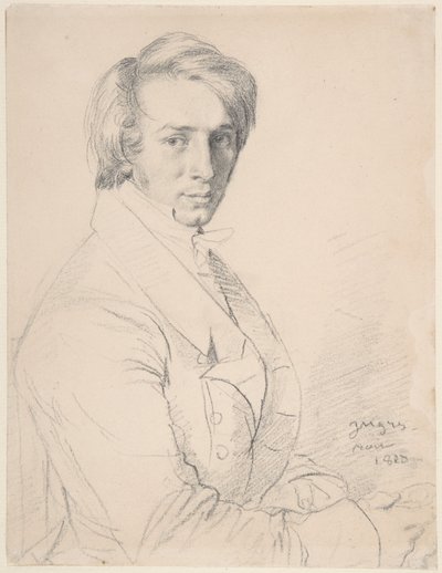 Ursin-Jules Vatinelle (1798-1881) af Jean Auguste Dominique Ingres