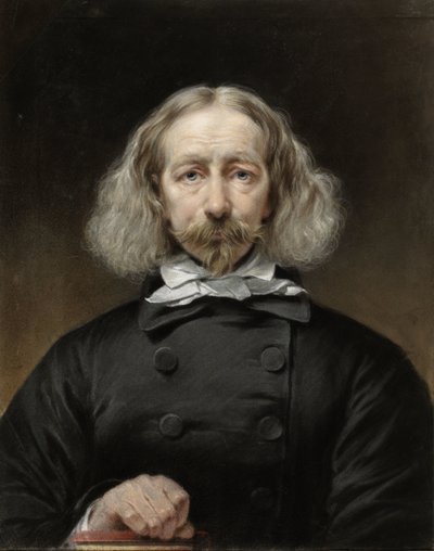 Selvportræt af Jean Augustin Daiwaille
