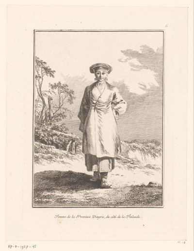 Ung kvinde fra Ingermanland (Ingrie) Femme de la province d