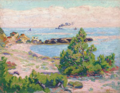 Saint Palais, Pointe de la Perriere, ca. 1893 af Jean Baptiste Armand Guillaumin