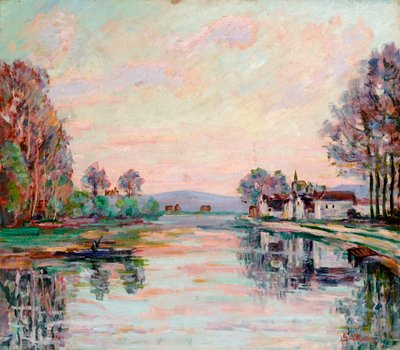 Seinen ved Samois, ca. 1900 af Jean Baptiste Armand Guillaumin