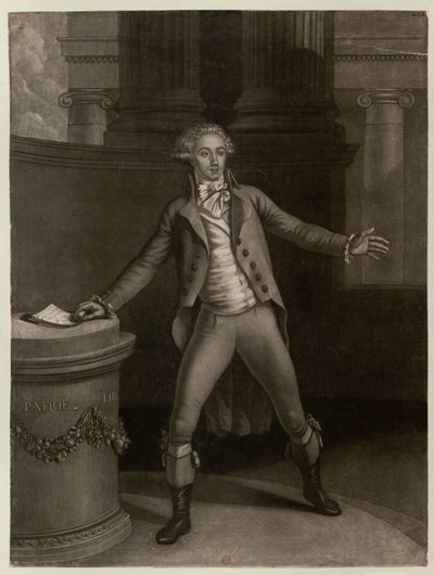 Antoine-Pierre-Joseph-Marie Barnave 1761-1793. af Jean Baptiste Audebert