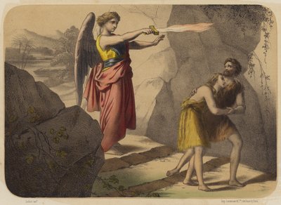 det tabte paradis af Jean Baptiste Auguste Leloir