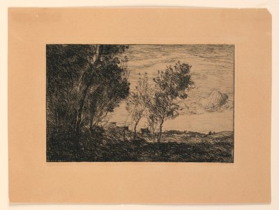In the Dunes: Souvenir of the Woods at the Hauge af Jean Baptiste Camille Corot