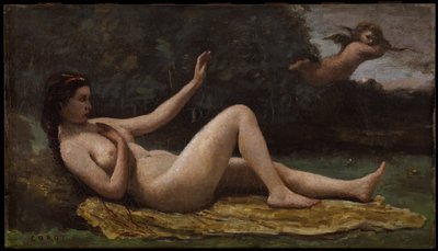 Fremkaldelse af kærlighed af Jean Baptiste Camille Corot