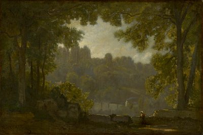 Skovlandskab af Jean-Baptiste-Camille Corot
